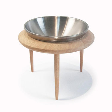 Purrfect Heights Stainless Steel Elevated Cat Bowl Pet Bowls, Feeders & Waterers KittyNook Cat Company
